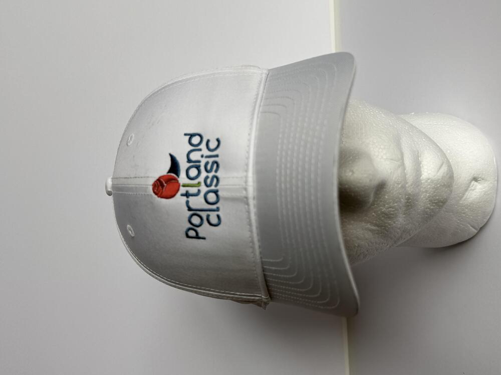 Nike Portland Classic Hat Cap Strap Back M White Dri-FIT Golf Club Mens